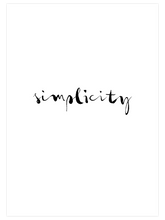 Simplicity - Art Print